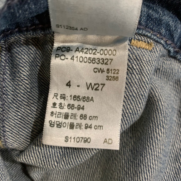 Signature Levi’s jean joggers size 27 - Picture 3 of 7